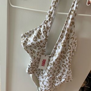 Issi gold one-piece from Solid & Stripe.NWT